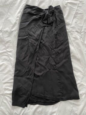 DISSH Black Wrap Skirt
